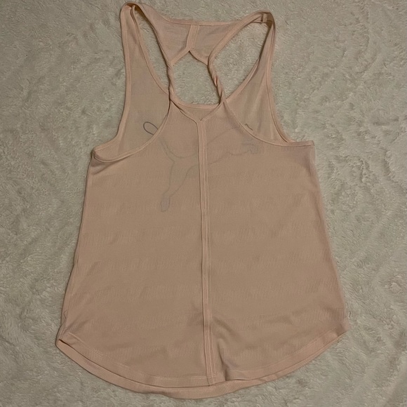 Baby pink Puma workout tank top, size xs - Picture 2 of 2